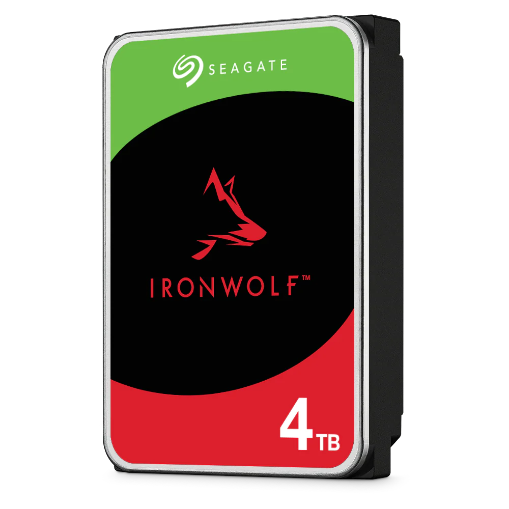 Seagate IronWolf NAS 4TB Internal Hard Drive (ST4000VN006) - CMR 3.5 Inch SATA 6Gb/s 5400 RPM 64MB Cache for RAID Network Attached Storage, Rescue Services - Image 2