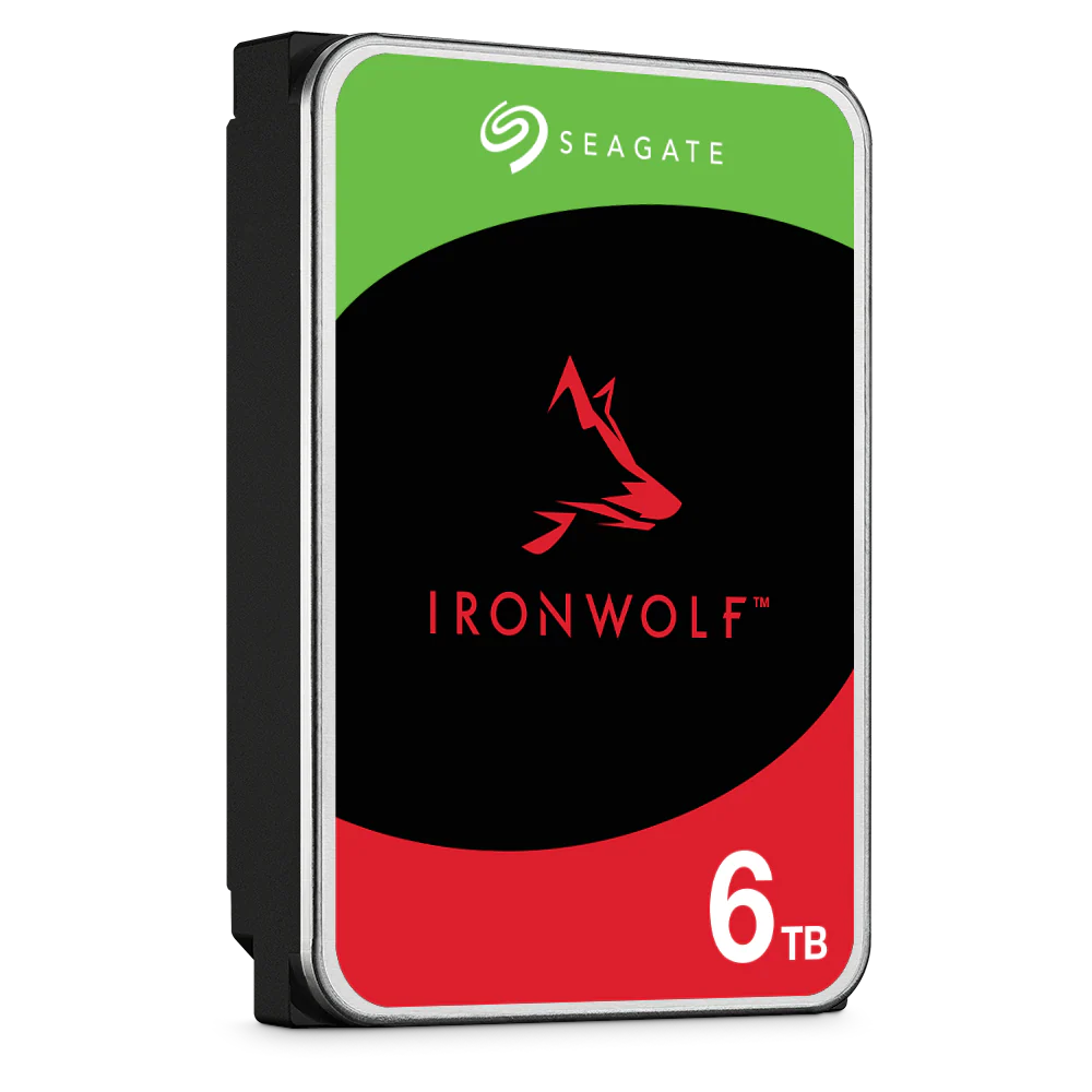 Seagate IronWolf NAS 6TB  Internal Hard Drive (ST6000VN001) -CMR 3.5 Inch SATA 6Gb/s 5600 RPM 256MB Cache for RAID Network Attached Storage - Image 3