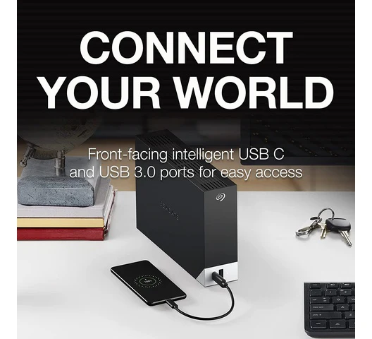 Seagate One Touch Hub 8TB External Hard Drive Desktop HDD - Image 5