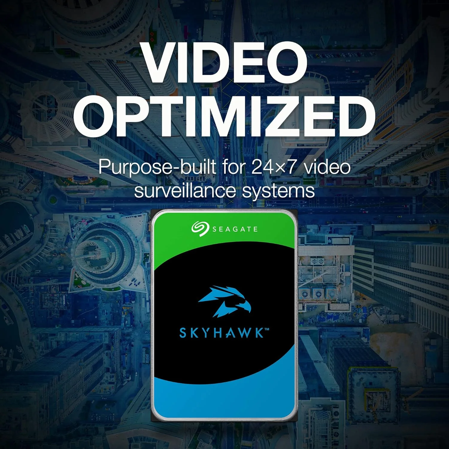 Seagate SkyHawk 1TB Surveillance SATA Internal Hard Drive (ST1000VX005) - Sata 6Gb/s 64MB Cache 3.5-Inch Internal Drive - Image 3