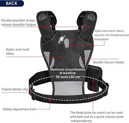 Sevenoak SK-MSP01 Dual Camera Harness Strap - Image 2