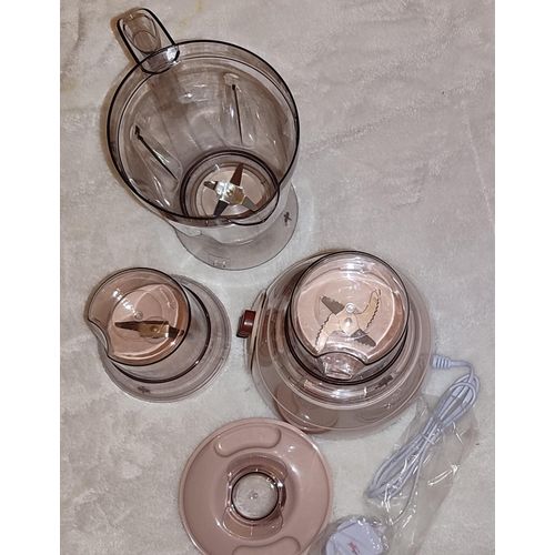 Signature SG-201 3-in-1 Blender with Grinder/Copper – Powerful Motor, Multi-Function Blending & Grinding, Ideal for Home, Kitchen & Small Commercial Use - Image 2