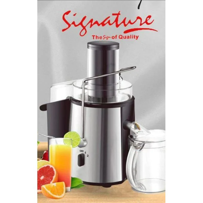 Signature SG80S Juice Extractor - 400W Powerful Motor, 1000ML Pulp Collector - Image 2