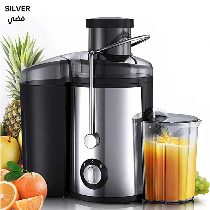 Silver Crest JH-3028 800W High-Speed Juice Extractor – Stainless Steel Fruit & Vegetable Juicer Machine - Image 3