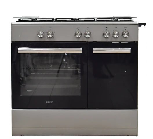 Simfer FB9504SEGR 5 Gas Cooker 90x60 – Durable Multi-Function Kitchen Cooker for Home Use - Image 2