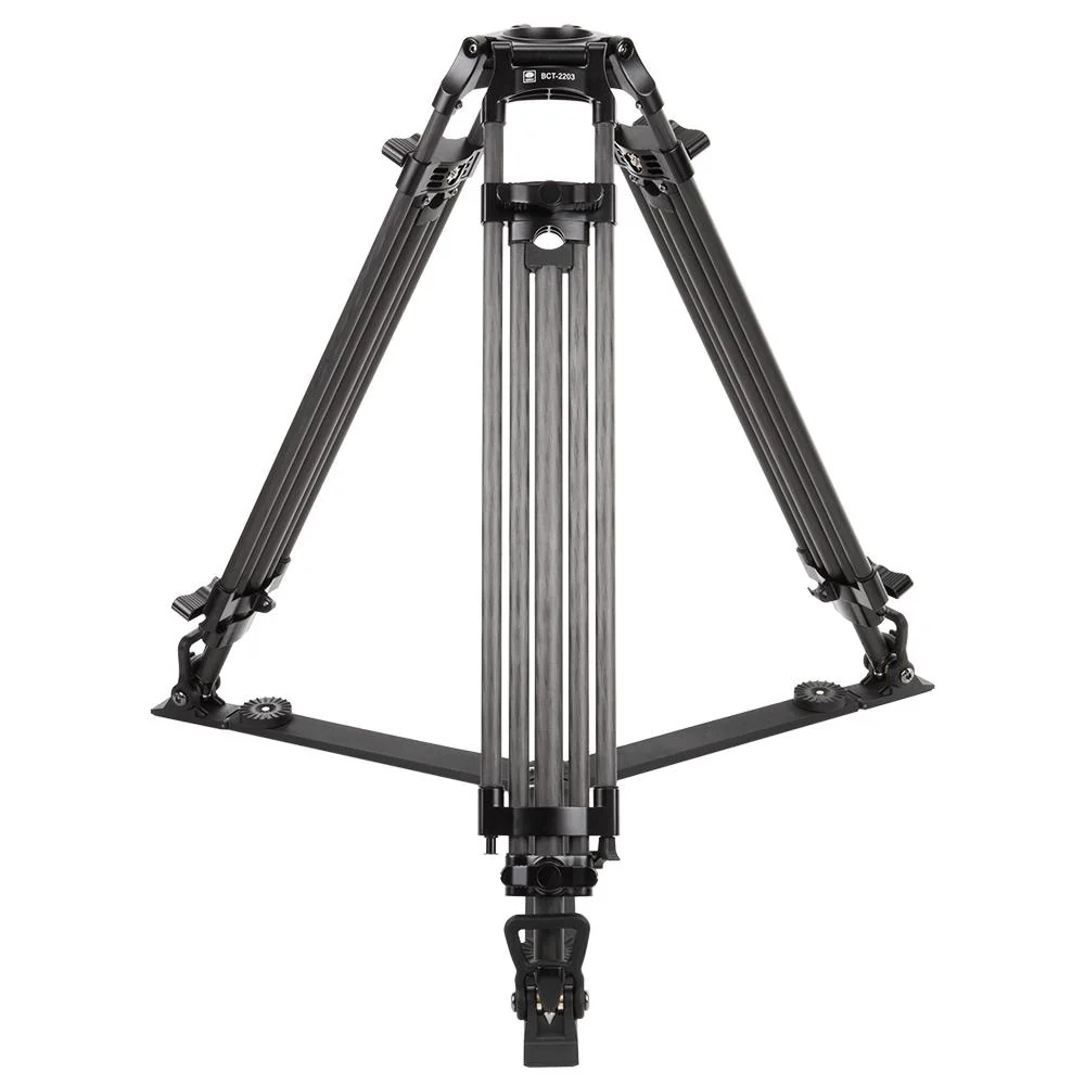 Sirui BCT-2203 Carbon Fiber Tripod & BCH-20 Video Head Bundle (BCT-2203+BCH-20) - Image 2