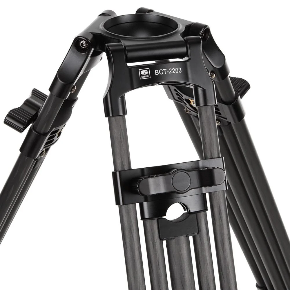 Sirui BCT-2203 Carbon Fiber Tripod & BCH-20 Video Head Bundle (BCT-2203+BCH-20) - Image 3