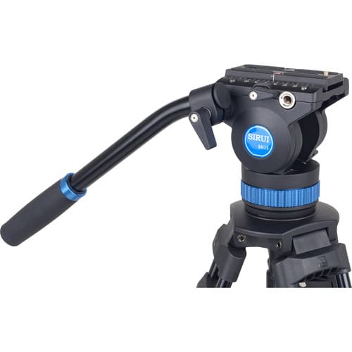 Sirui SH25 Aluminum Video Tripod - with Fluid Head - Image 4