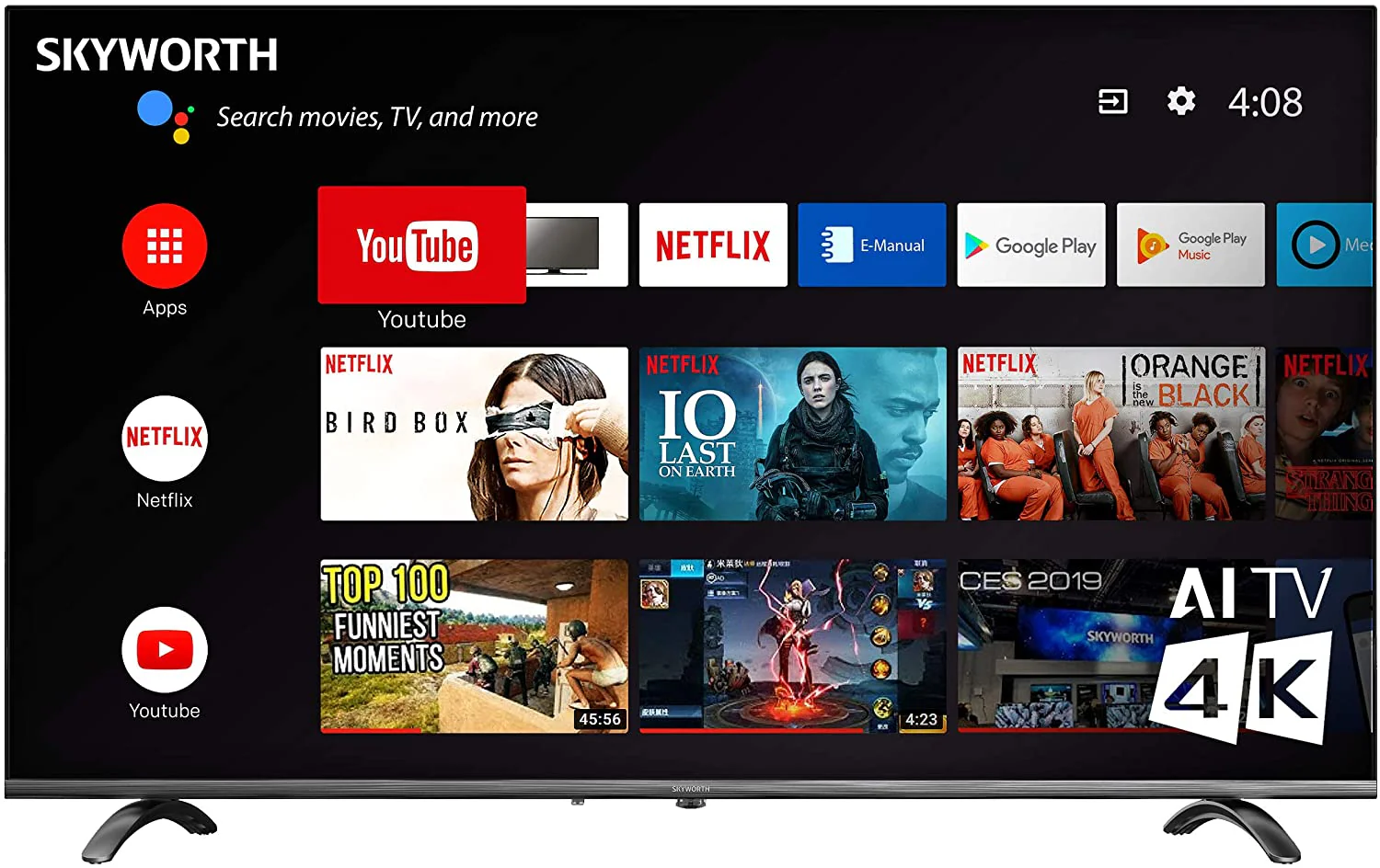 Skyworth 65 Inch 65SYC9300 UHD Android 10 TV