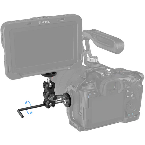 SmallRig 3238 Mini Magic Arm with Universal Ball Head – Flexible mounting arm for cameras and accessories, allowing stable positioning and adjustable shooting angles - Image 2