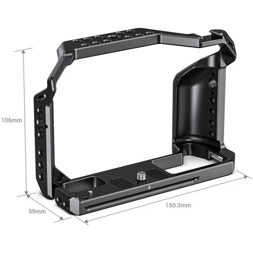 SmallRig CCF2808 Cage for FUJIFILM X-T4 Camera – Protective camera cage that enhances stability, adds mounting options, and improves handling for professional shooting - Image 3