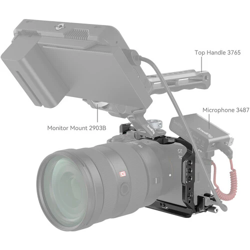 SmallRig 4422 Cage Kit for Sony Alpha 7C II / Alpha 7CR – Protective camera cage kit that enhances stability, expands mounting options, and improves handling for professional shooting - Image 2