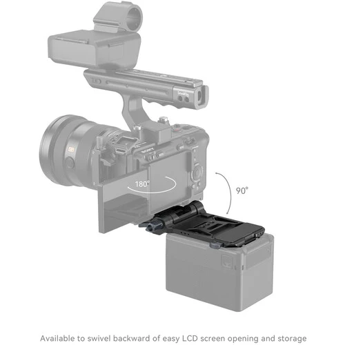 SmallRig 4064 Compact V-Mount Battery Mounting System – Compact power mounting solution for securely attaching V-mount batteries and improving rig flexibility - Image 5
