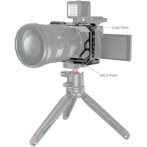 SmallRig 3081 Cage for Sony A7C – Protective camera cage that enhances stability, adds mounting points, and improves handling for professional shooting setups - Image 3