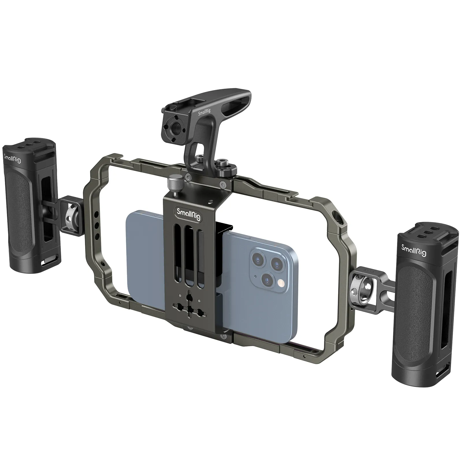 SmallRig 3155B Universal Mobile Phone Handheld Video Rig Kit – Professional mobile filming kit that improves stability, control, and video quality for smooth handheld shooting