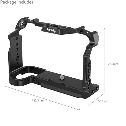 SmallRig 4230 Cage for FUJIFILM X-S20 – Protective camera cage that enhances stability, expands mounting options, and supports professional shooting setups - Image 2