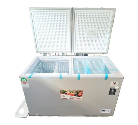 Smart Pro SCF-400G 345L Chest Freezer - Provides spacious and reliable food storage with efficient cooling for homes, shops, and commercial use