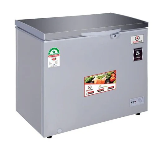 Smart Pro SCF-150G 110 Litres Chest Freezer - Provides reliable frozen storage with energy-efficient cooling to keep food fresh for longer periods at home or in small businesses