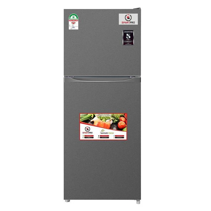 Smart Pro SFR-150DT-I 118L Double Door Fridge – Compact Energy-Efficient Refrigerator with Fast Cooling & Sleek Design