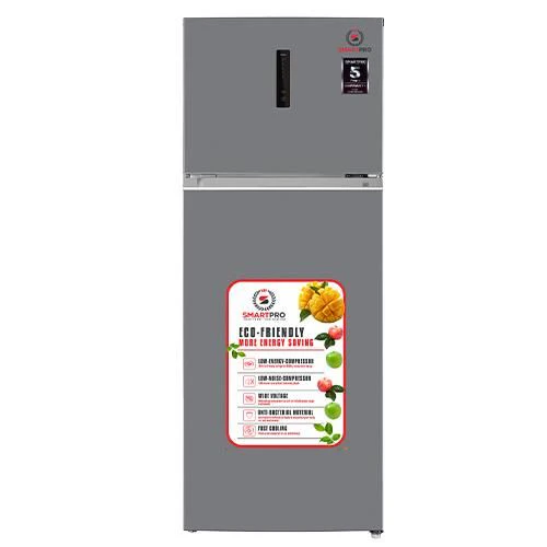 Smartpro SFR-595DT 465litres double door fridge - Provides spacious food storage and efficient cooling performance for homes, offices, and everyday kitchen use - Image 2