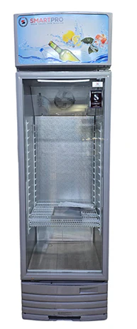 SmartPro SVS-450 330 Litres Upright Showcase Display Refrigerator – Bright LED Lighting, Fast Cooling & Energy Efficient