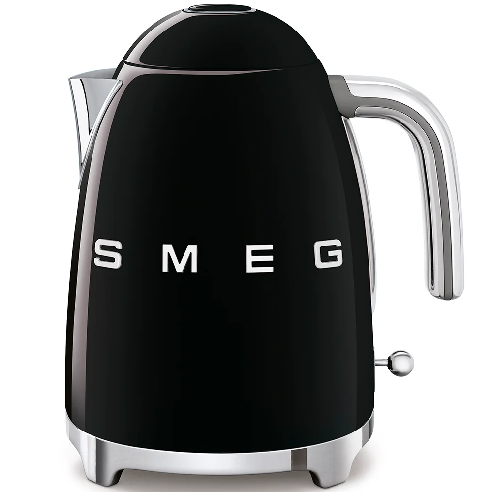 SMEG KLF03BLUK 1.7L 50s Retro Style Jug Kettle – Stylish Electric Kettle with Fast Boil Function