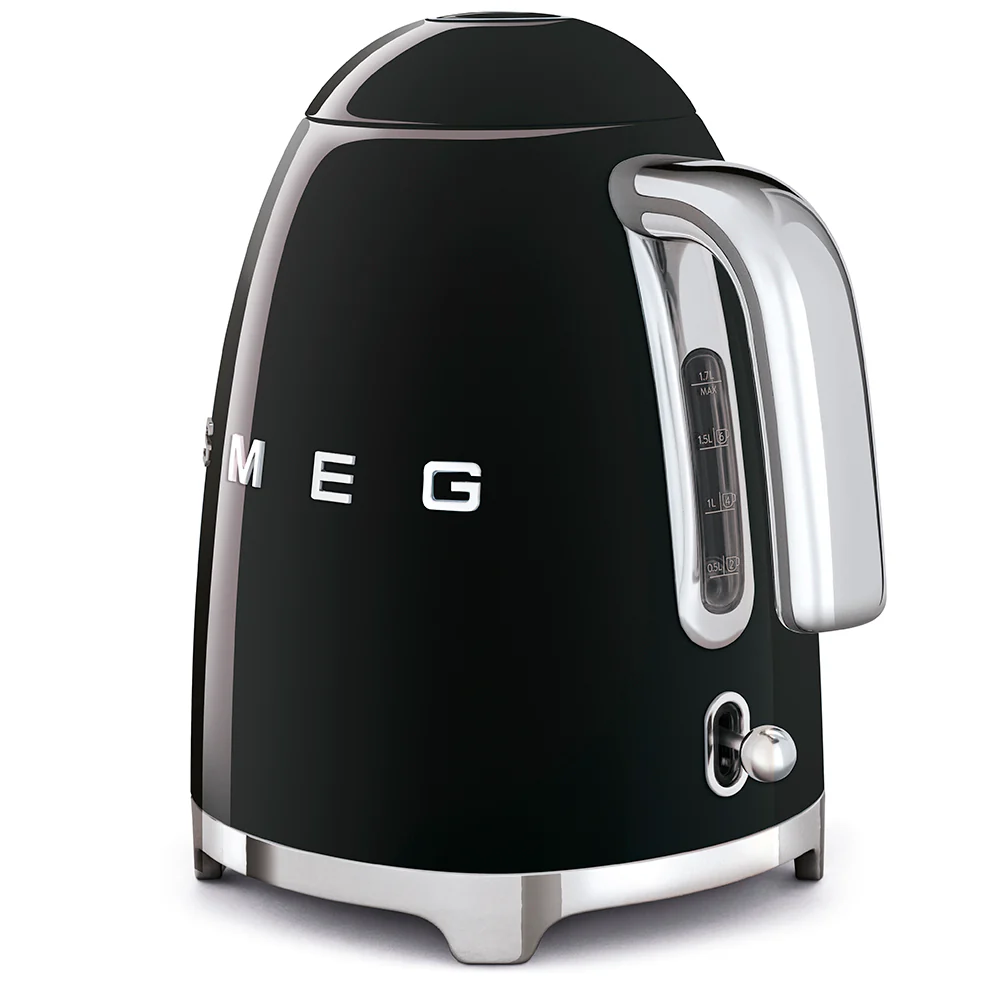 SMEG KLF03BLUK 1.7L 50s Retro Style Jug Kettle – Stylish Electric Kettle with Fast Boil Function - Image 3