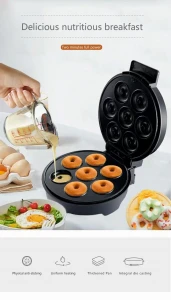 Sokany SK-327 Donut maker – 7 hole Piece, 1200W - Image 2