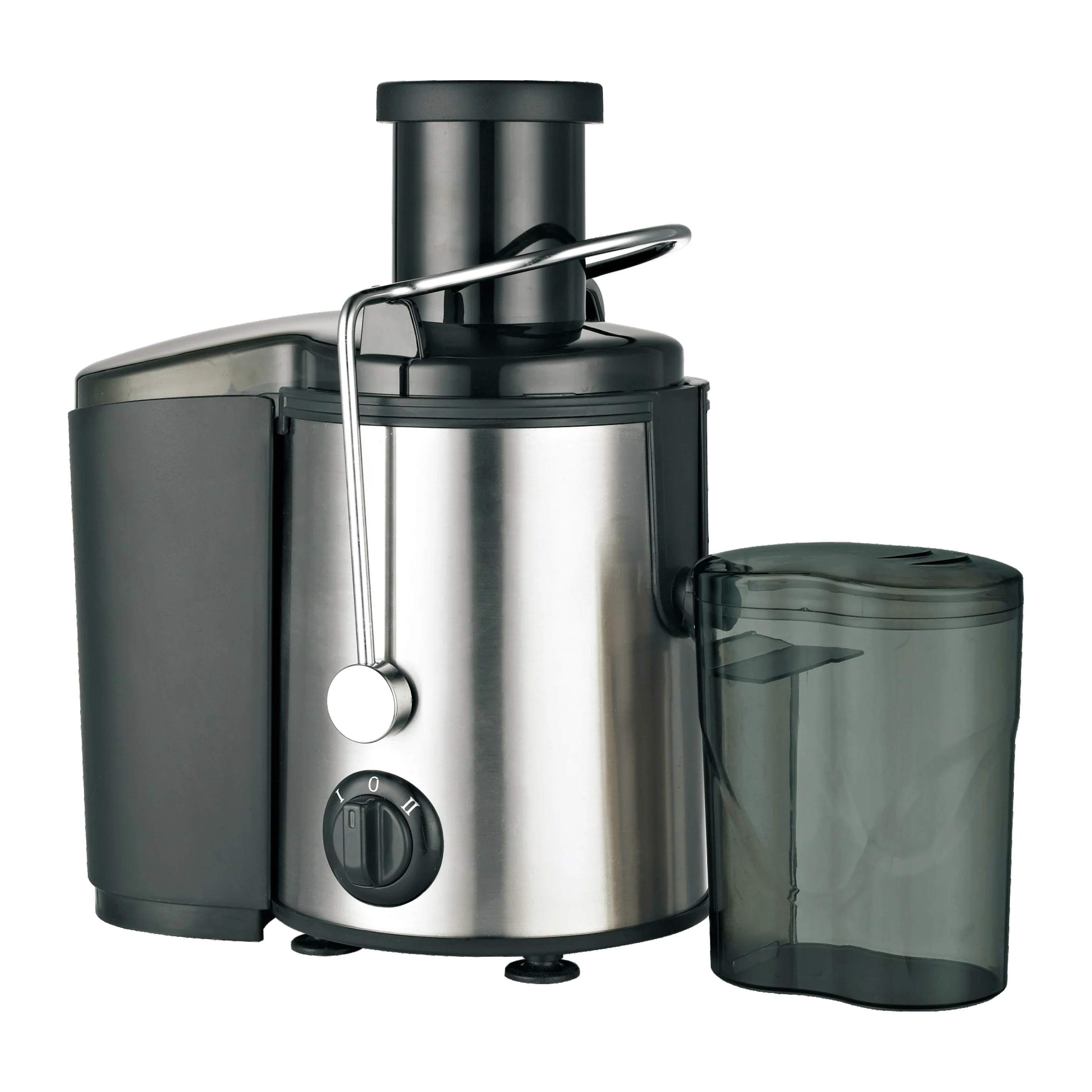 SOKANY SK-4000 800W Juicer – 2-Speed Electric Fruit & Vegetable Juicer with Stainless Steel Body, Plastic Cup Container and High-Power Extraction