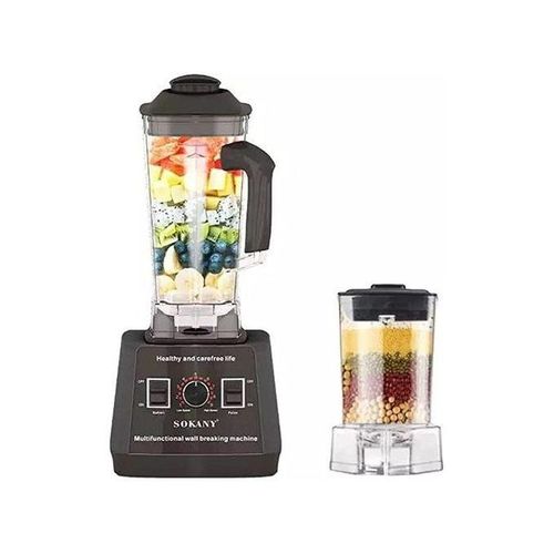 Sokany SK-666 2.5L 5000W 9-Speed Multi-Purpose Blender - High-power commercial blending for smoothies, ice crushing and heavy-duty kitchen use - Image 4