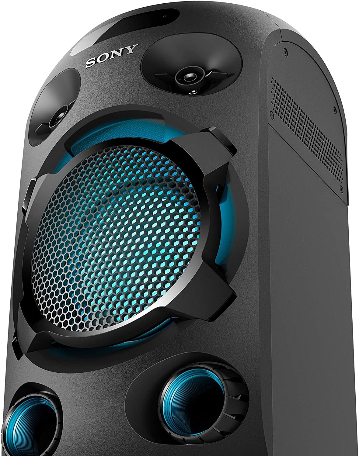 Sony (MHC-V02) Compact High Power One Box Music System with Bluetooth, Jet Bass Booster and Tripod Compatible Party Speaker - Image 2