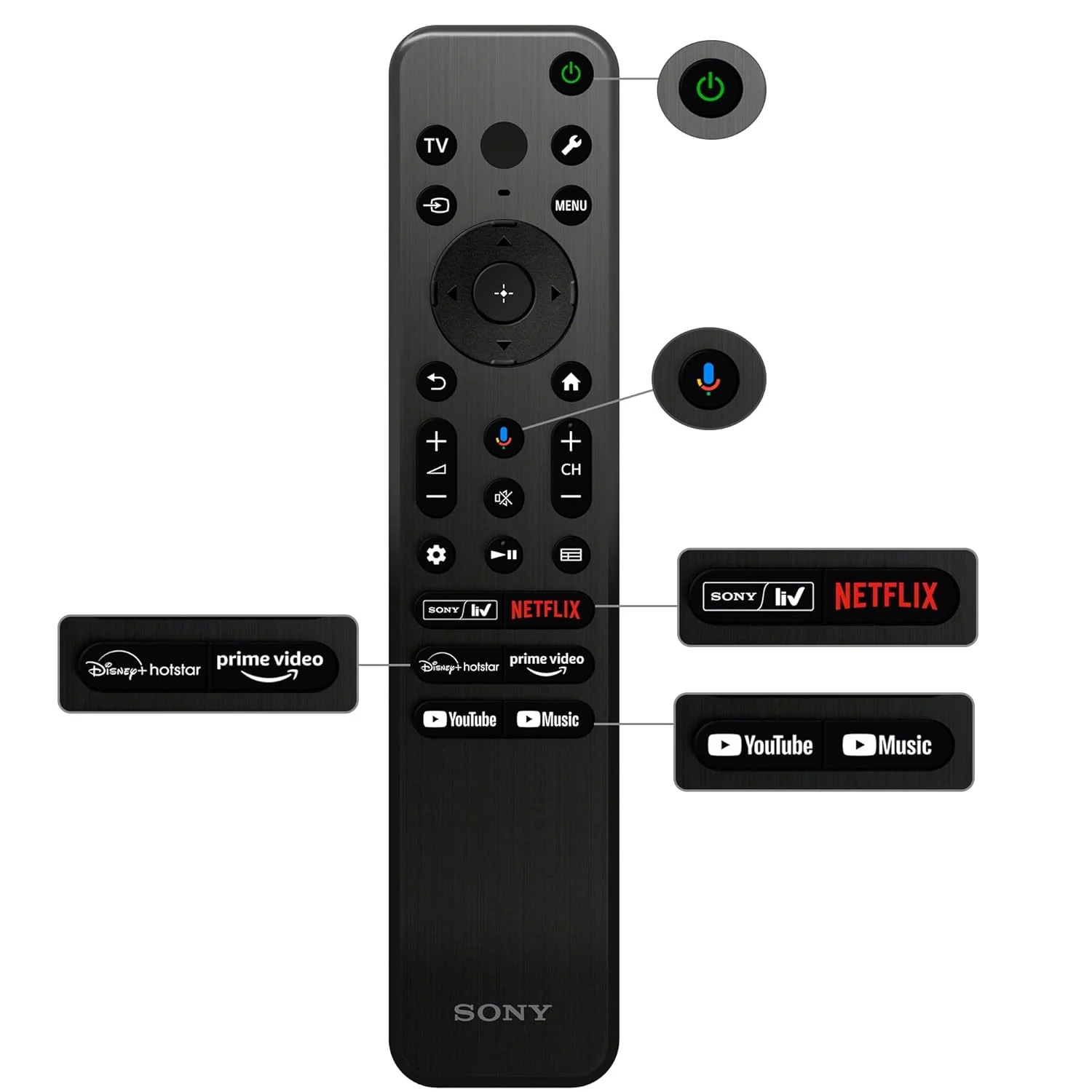 Sony Bravia 55 Inches XR Series 4K Ultra HD Smart OLED Google TV (XR-55A80L) - Image 4