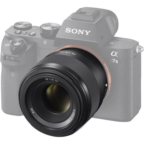 Sony FE 50mm f/1.8 Camera Lens - E-Mount Lens - Image 3