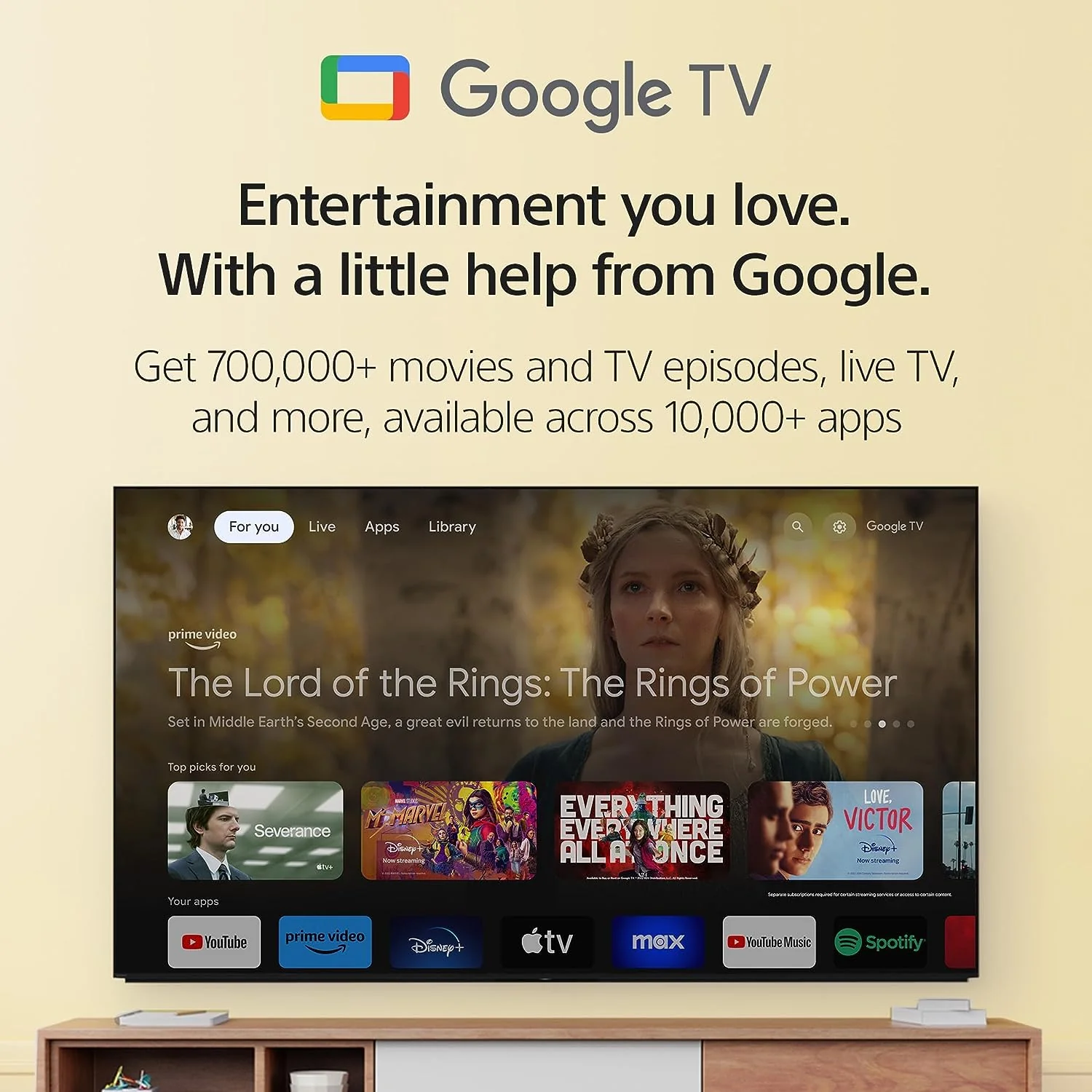 Sony KD-55X80K 55-inch 4K UHD HDR Smart Google TV - Image 4
