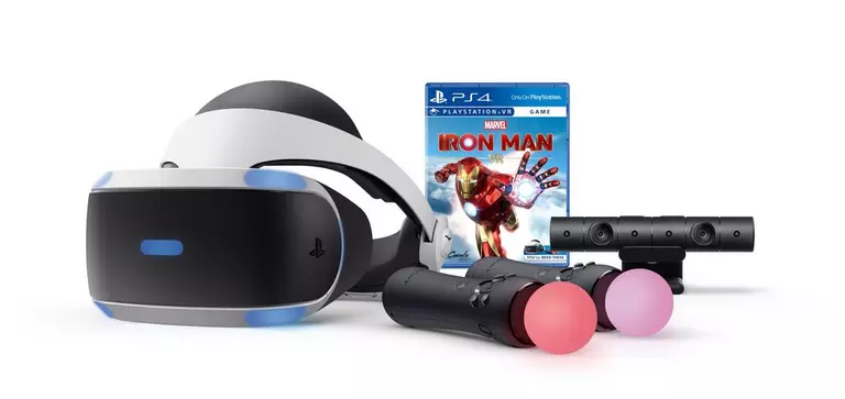 Sony Marvel's Iron Man Bundle PlayStation VR - Playstation VR headset, Playstation camera, 2 Playstation move motion controllers, Marvel's iron man VR blue-rays disc, and Demo disc 3.0. - Image 2