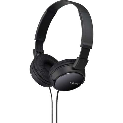 Sony MDR-ZX110AP On-Ear Headphones with Microphone