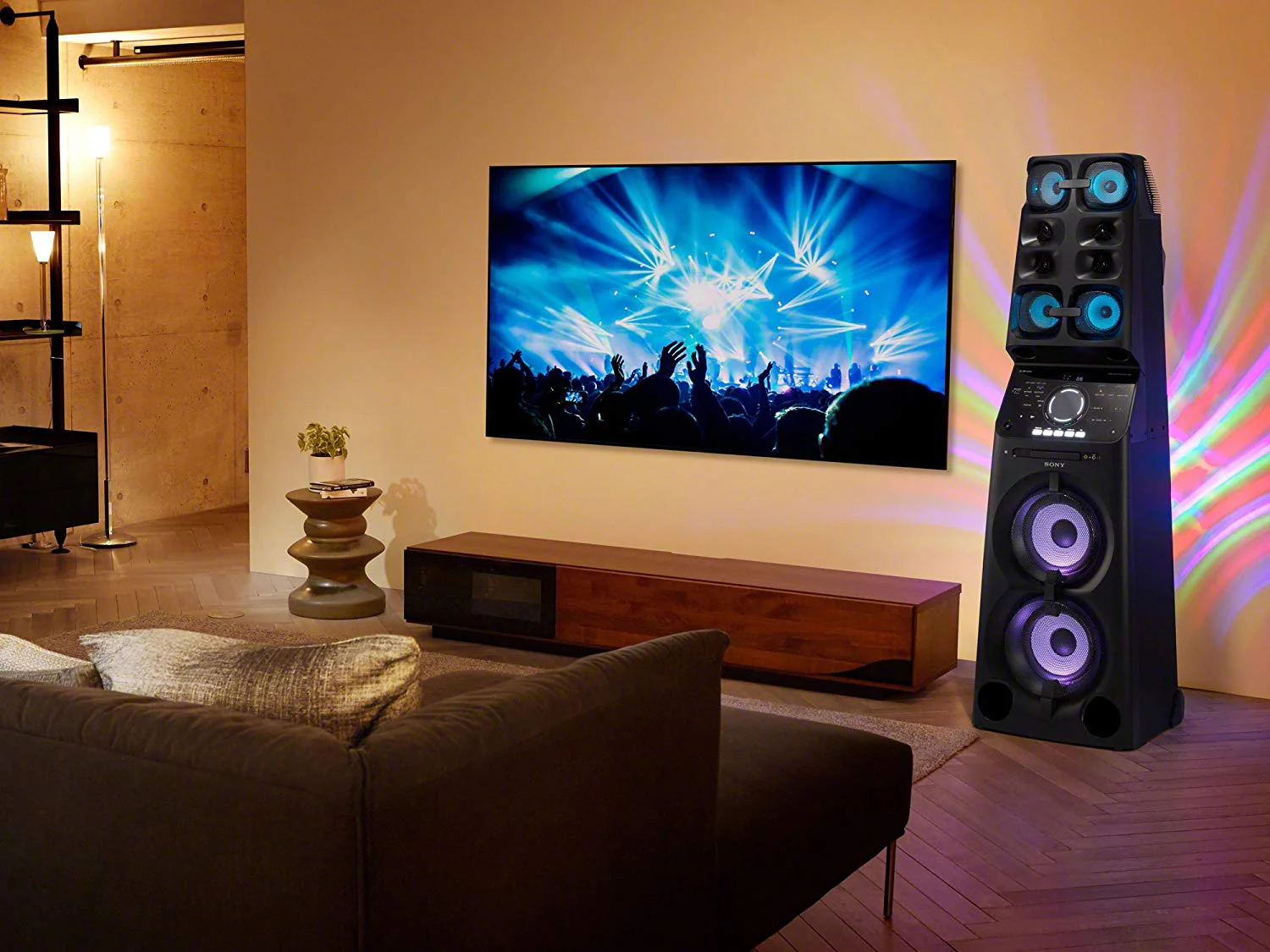 Sony MHC-V90DW High Power Home Audio System With party Lights - Image 8