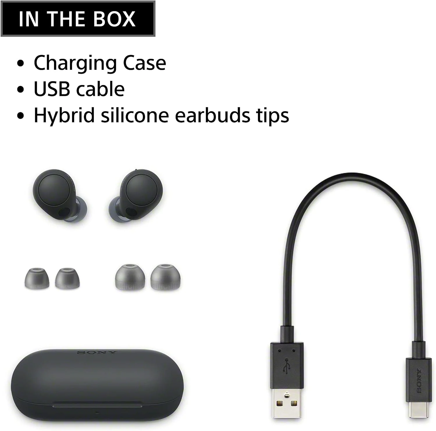 Sony WF-C700N Noise Canceling Truly Wireless Earbuds - ANC In-Ear Headphones - Image 4