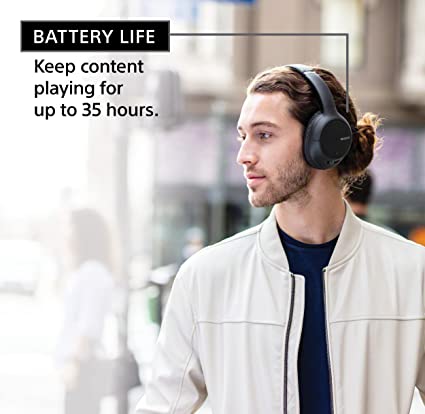 Sony (WH-CH710N) Noise Cancelling Wireless Over-Ear Headphones - Image 4