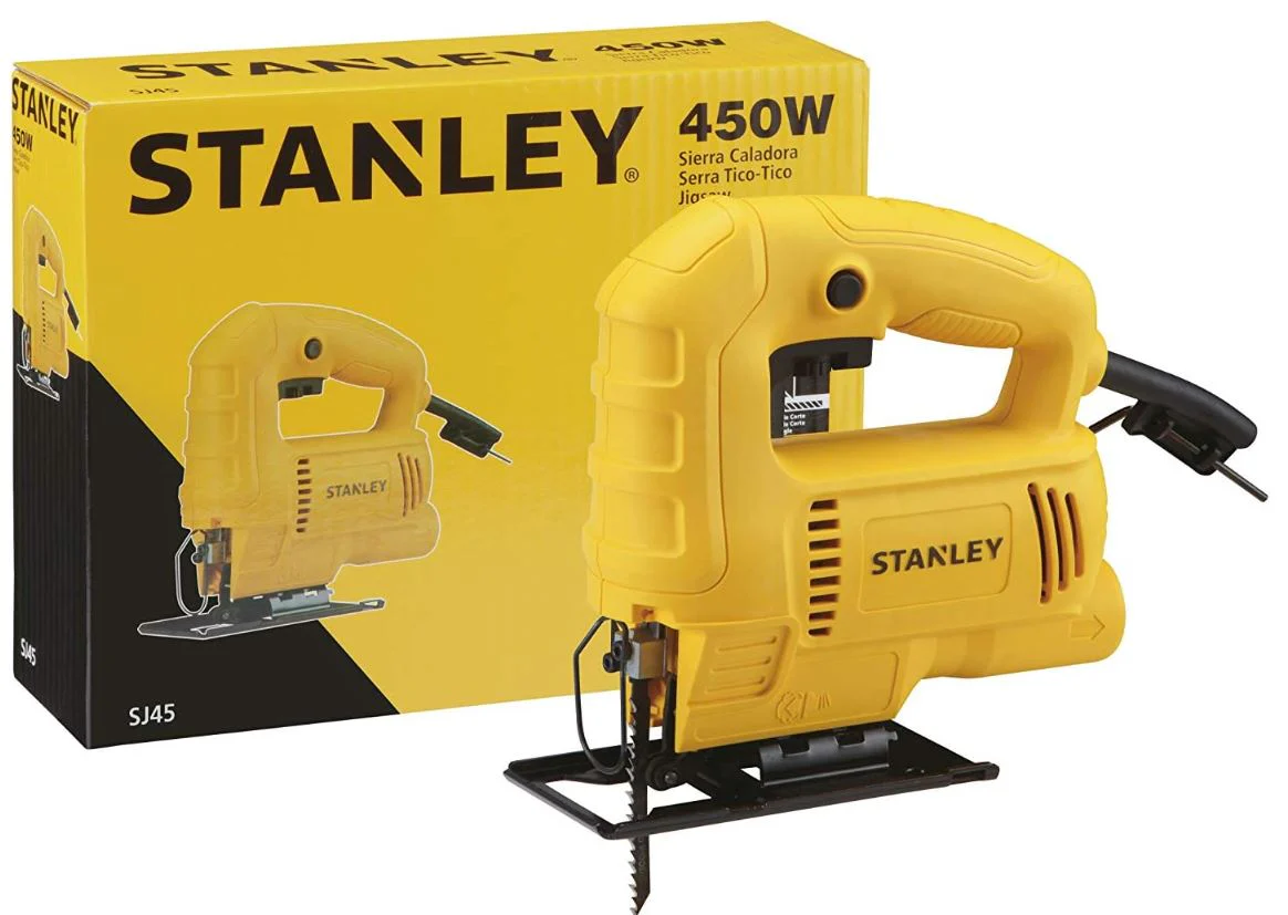 Stanley SJ45-B5 450W Corded Jigsaw – Variable Speed Wood, Metal & Plastic Cutting Power Tool - Image 2