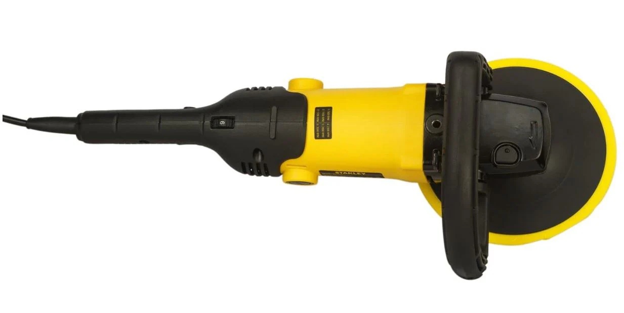 Stanley SP137-B5 1300W 180mm Polisher – Variable Speed 500-3,600 RPM for Car Detailing & Surface Finishing - Image 2