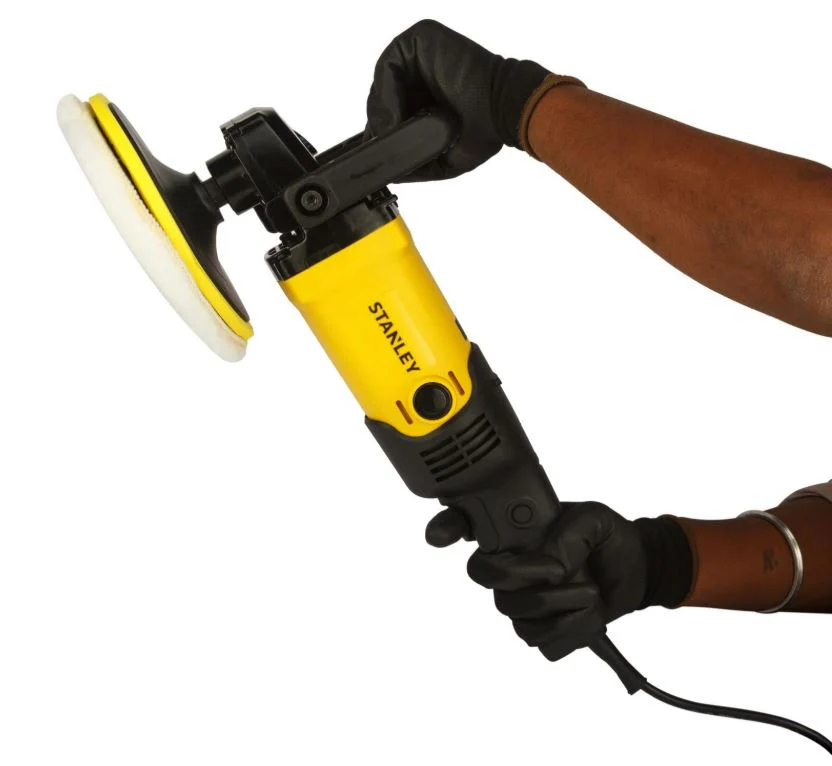 Stanley SP137-B5 1300W 180mm Polisher – Variable Speed 500-3,600 RPM for Car Detailing & Surface Finishing - Image 3