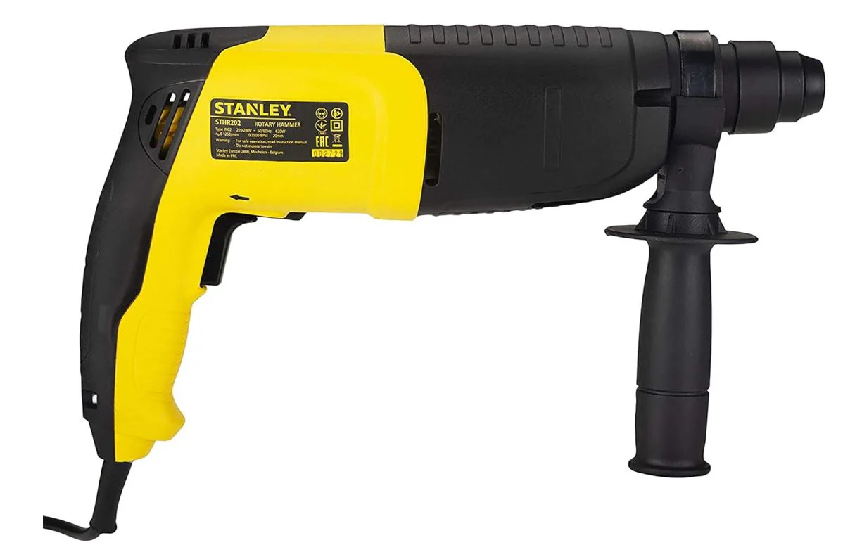 Stanley STHR202K-B5 620W 20mm SDS+ Rotary Hammer – Concrete & Masonry Drilling - Image 2