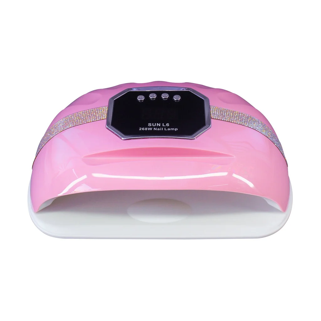 SUN L6 268W UV LED Nail Lamp – Fast Gel Polish Curing, Professional Salon Nail Dryer - Image 2