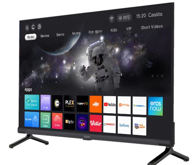 Syinix 32S51 Smart Slim 32-Inch HD LED TV – Wi-Fi, YouTube, Netflix, HDMI/USB Connectivity