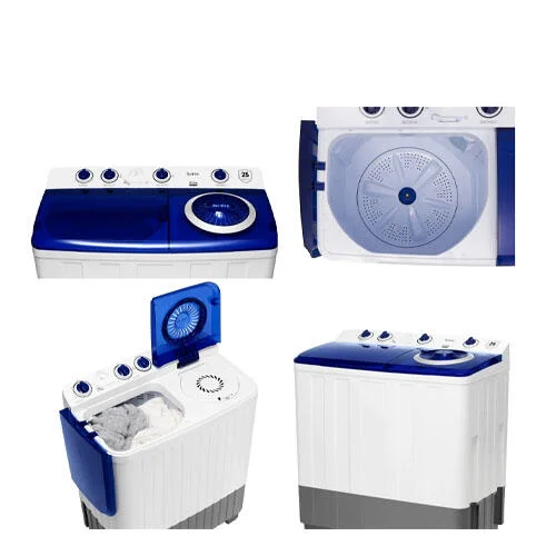Syinix SWMTT10K 10KG Twin Tub Washing Machine-Powerful Dual-Wash Washing Machine with Large Capacity, Energy Efficiency, and Durable Design - Image 2