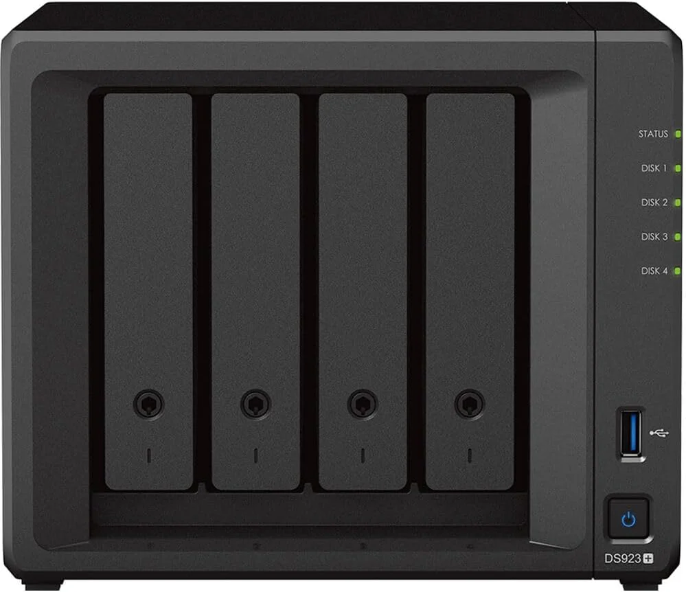 Synology DiskStation DS923+ NAS Server - Bundle 4 Bay High-Performance Desktop Network Storage Device - Image 2