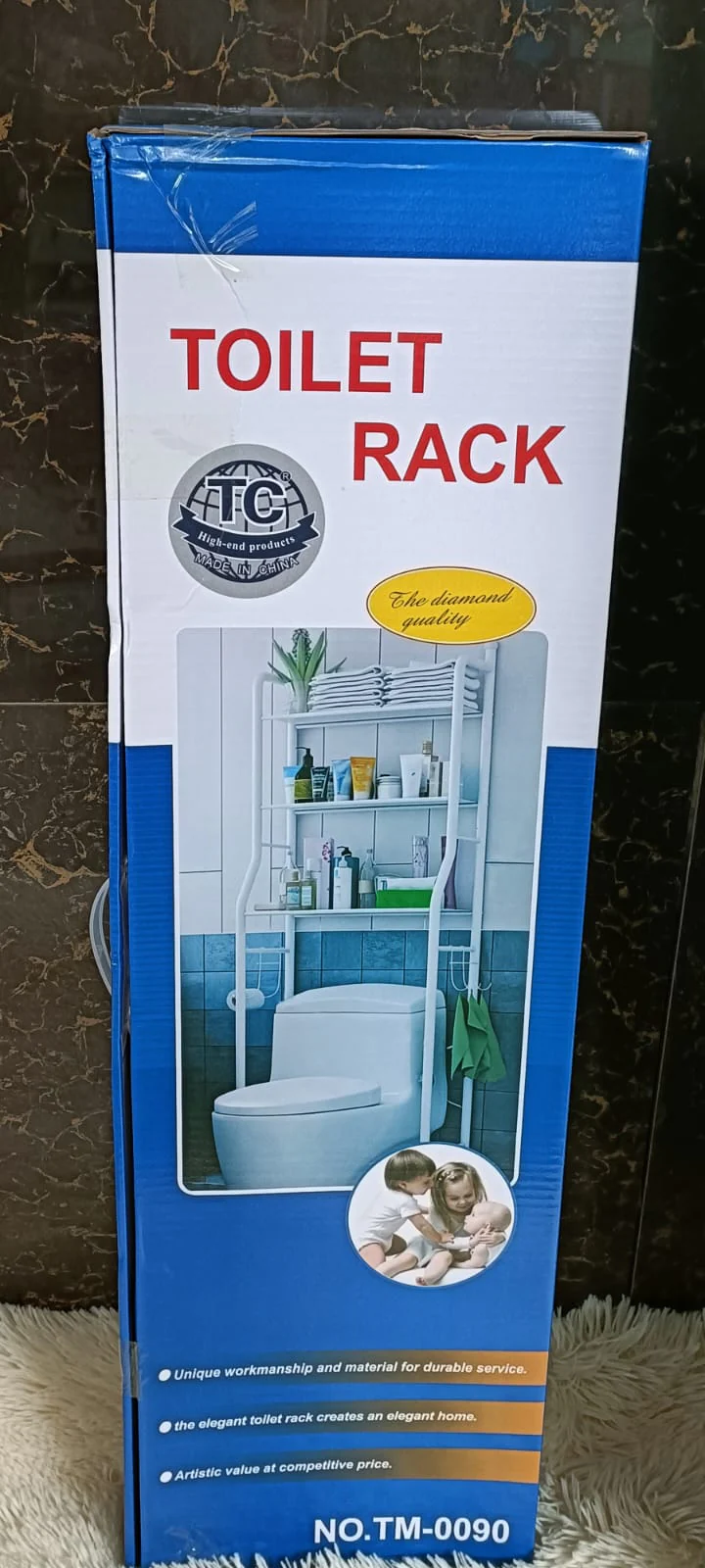 Tc brand Big size Toilet Stand/Rack 3 layer - Image 2