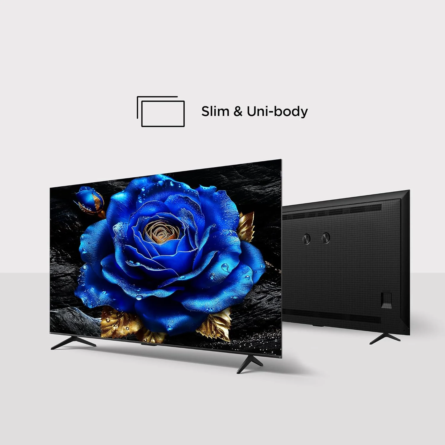 TCL 75T6C 75-Inch QLED 4K Smart Google TV-Massive 75” QLED display with 4K resolution, Google TV, Dolby Vision, and hands-free voice control - Image 2