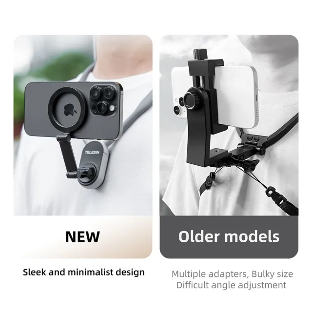 Telesin Magnetic Neck Mount for Phones - Image 3